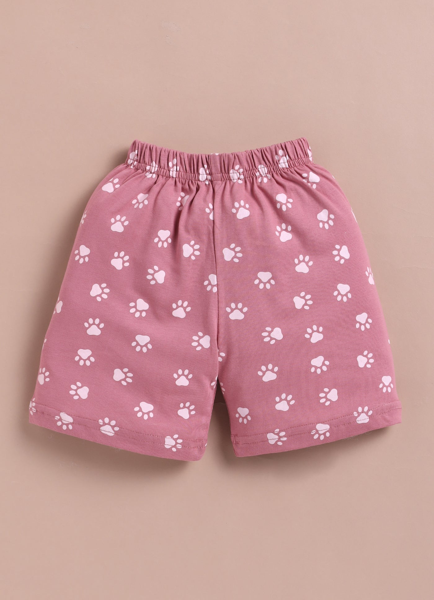 LIL KNOTS Printed Pure Cotton Boy Round Neck Top Bottom Set