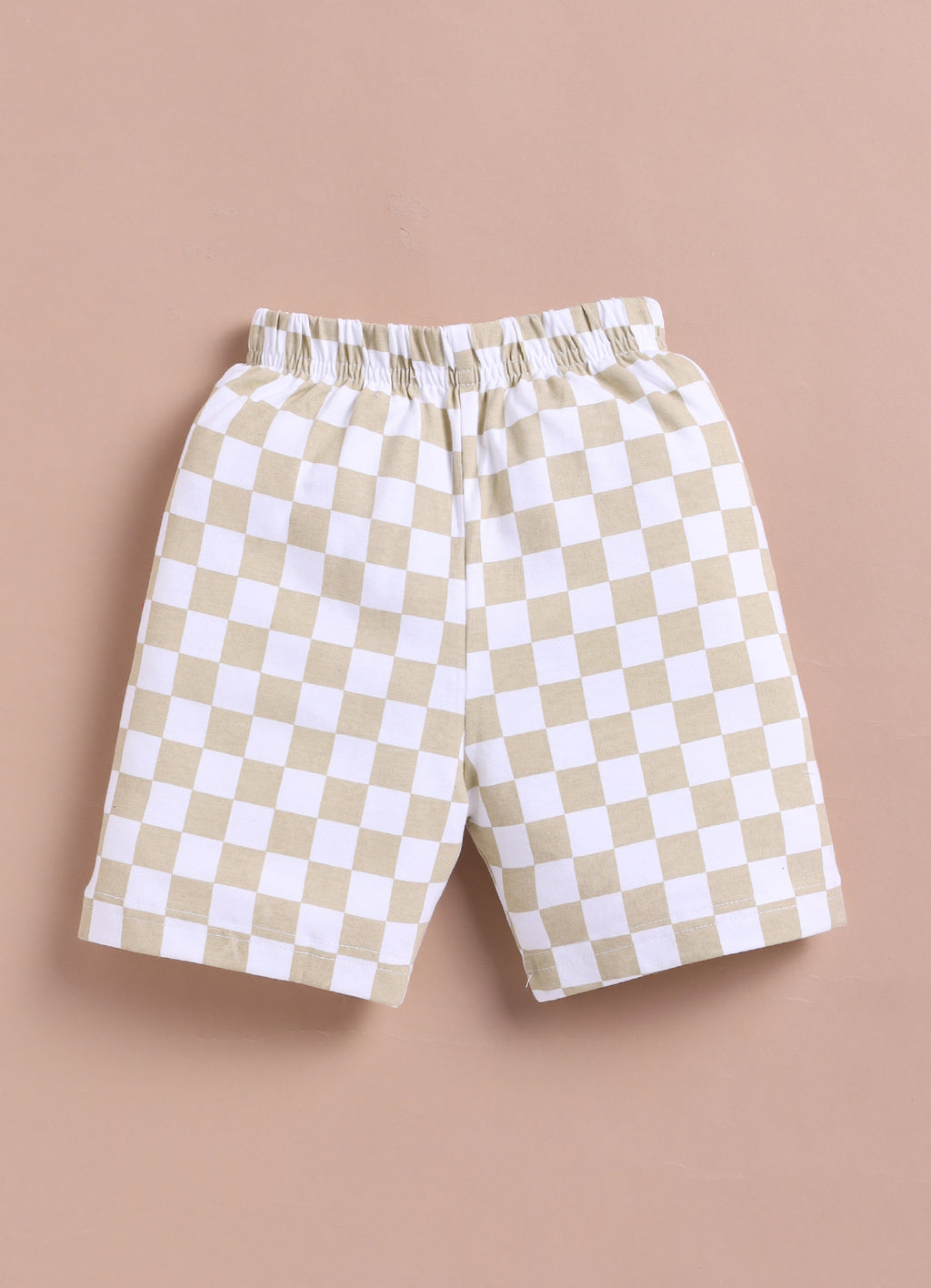 LIL KNOTS Printed Pure Cotton Boy Round Neck Top Bottom Set