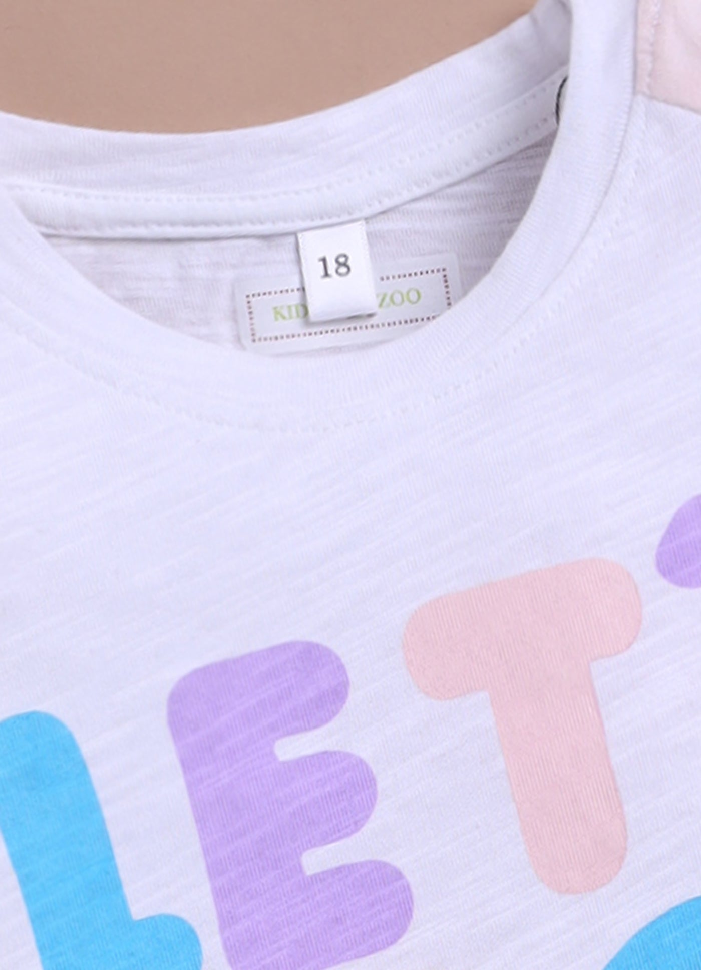 LIL KNOTS Printed Pure Cotton Boy Round Neck Top Bottom Set