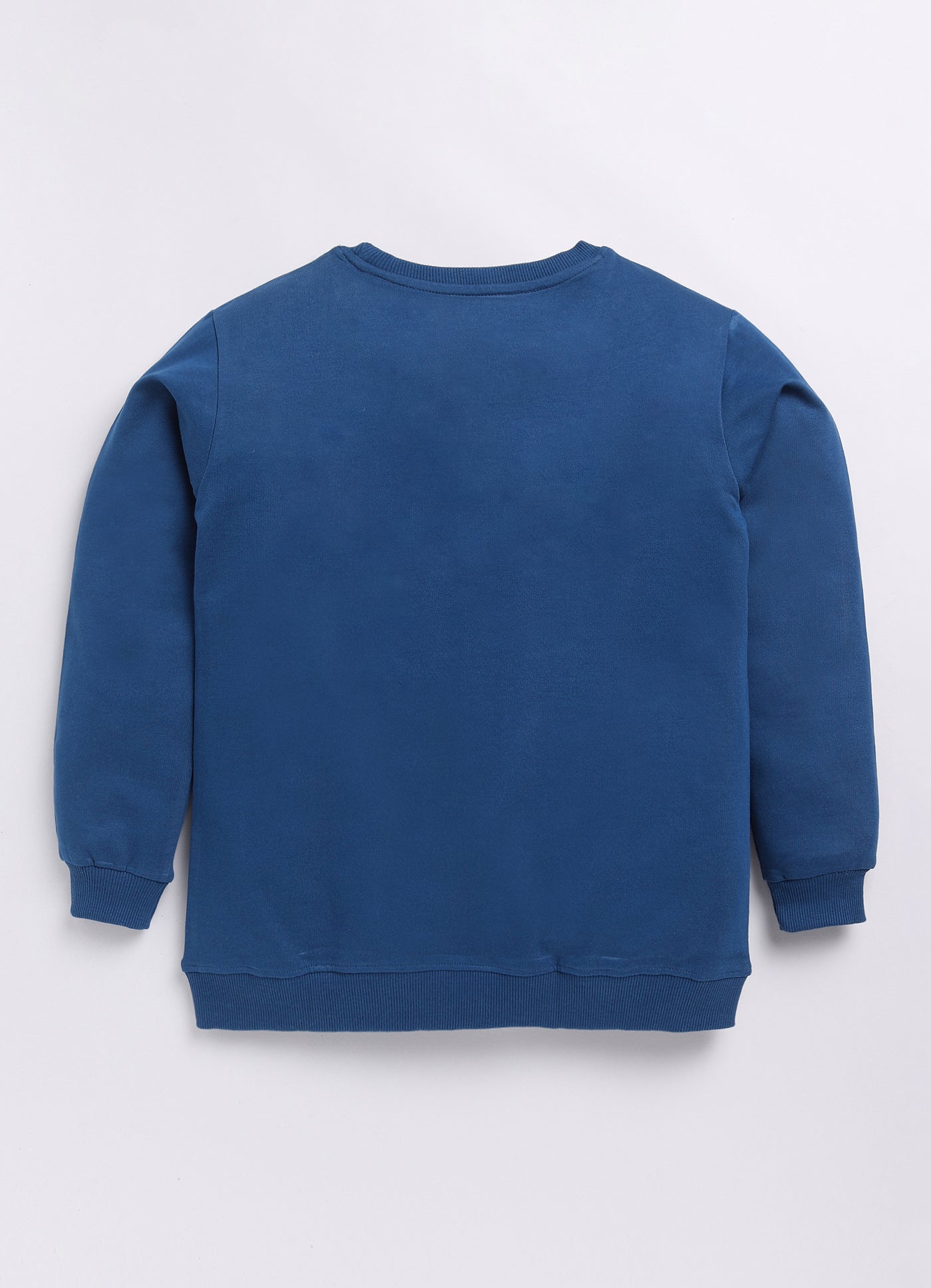 LIL KNOTS Printed Pure Cotton Boy Round Neck Sweatshirt