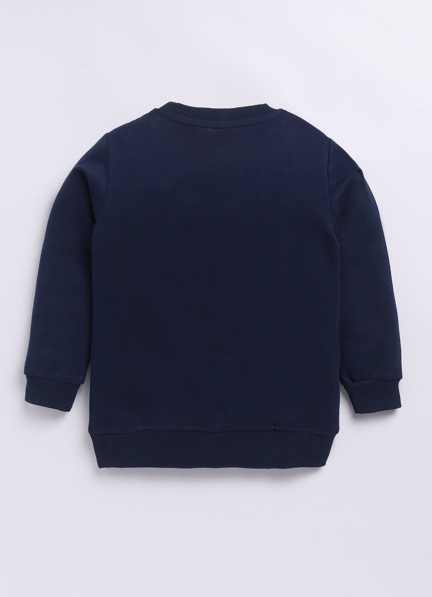 LIL KNOTS Printed Pure Cotton Boy Round Neck Sweatshirt
