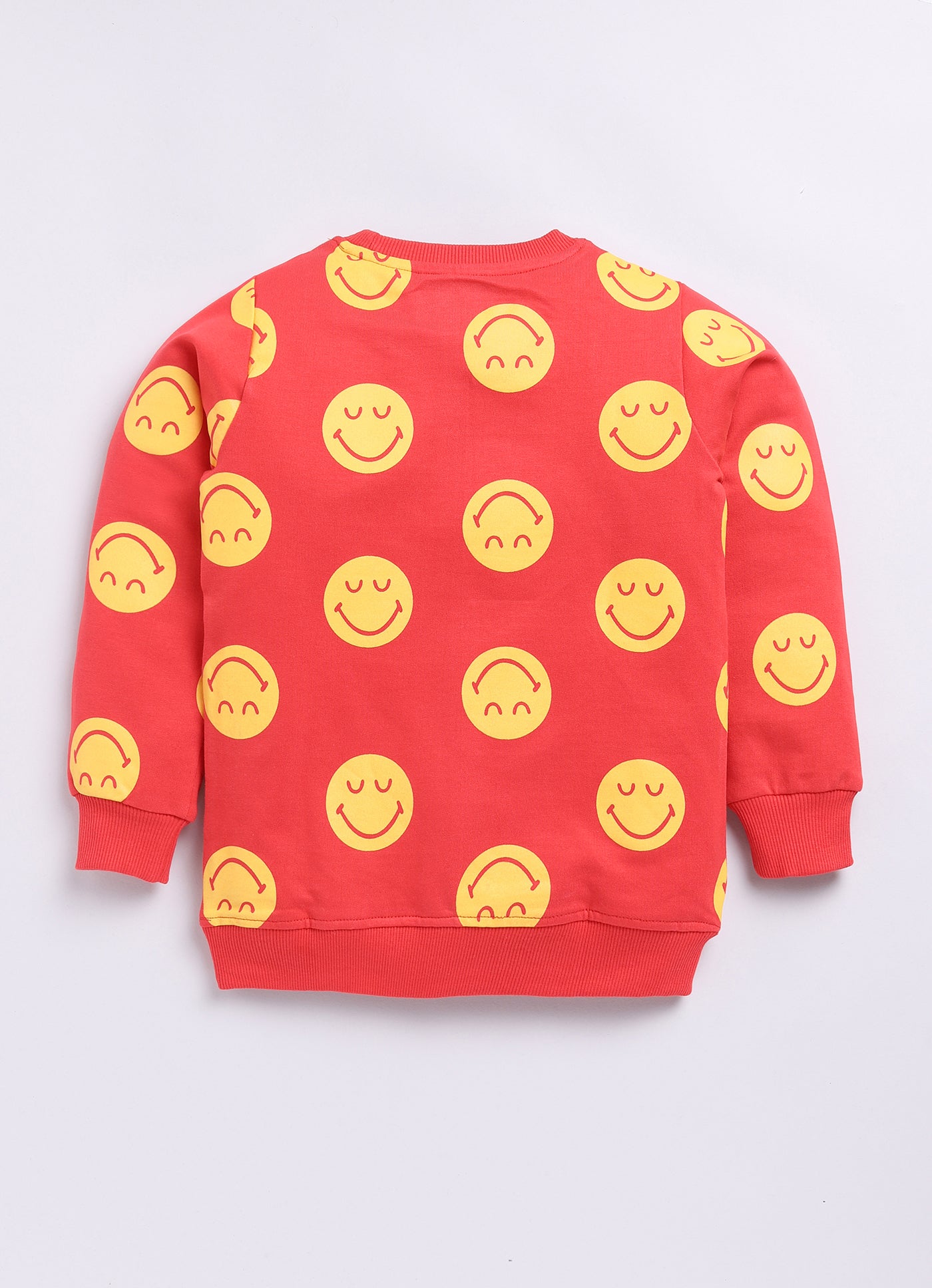 LIL KNOTS Printed Pure Cotton Boy Round Neck Sweatshirt