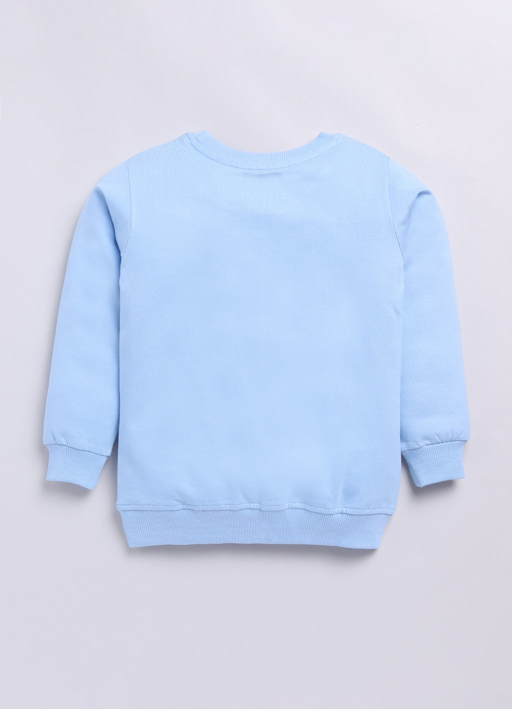 LIL KNOTS Printed Pure Cotton Boy Round Neck Sweatshirt