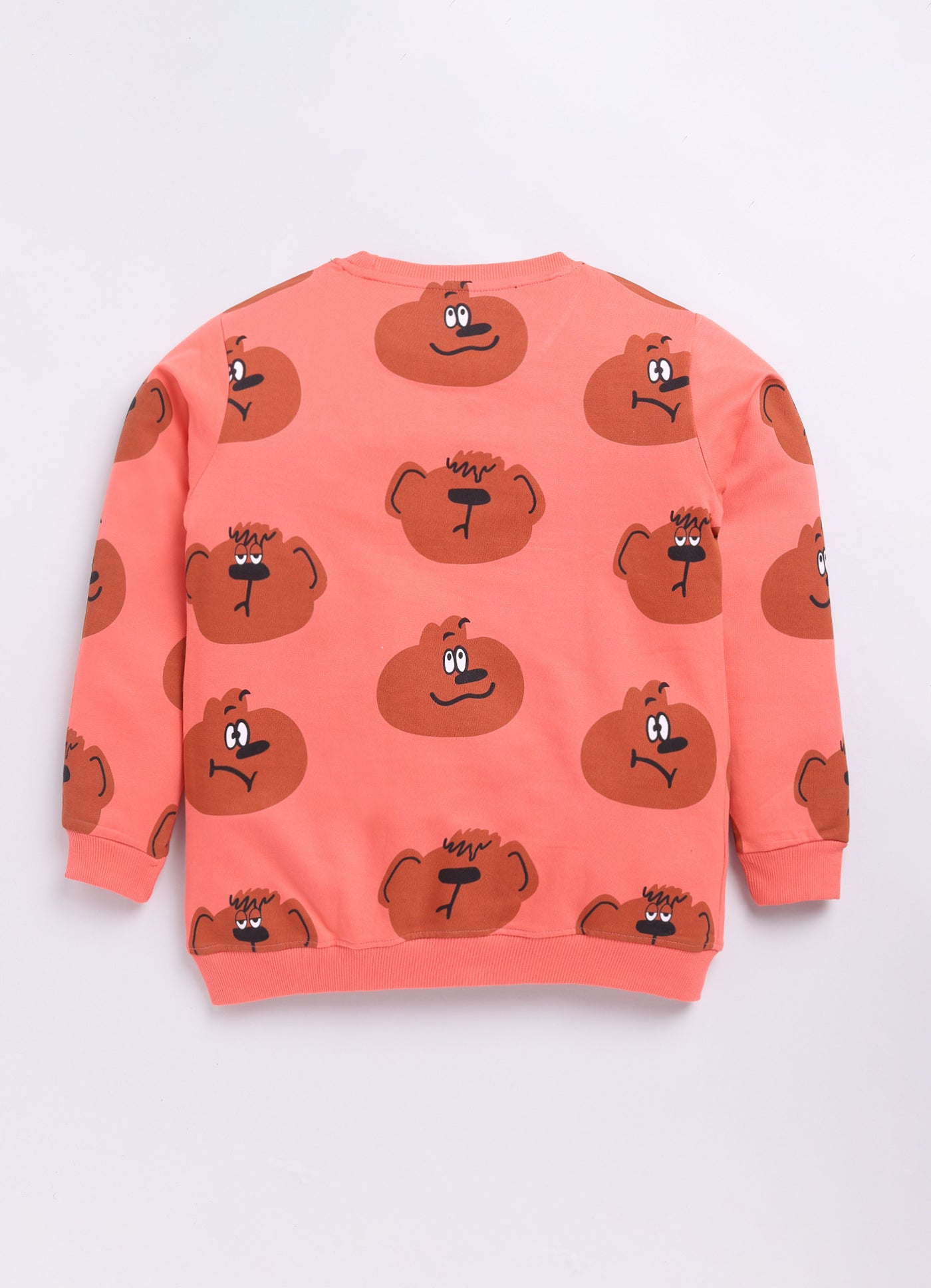 LIL KNOTS Printed Pure Cotton Boy Round Neck Sweatshirt 8-14Y