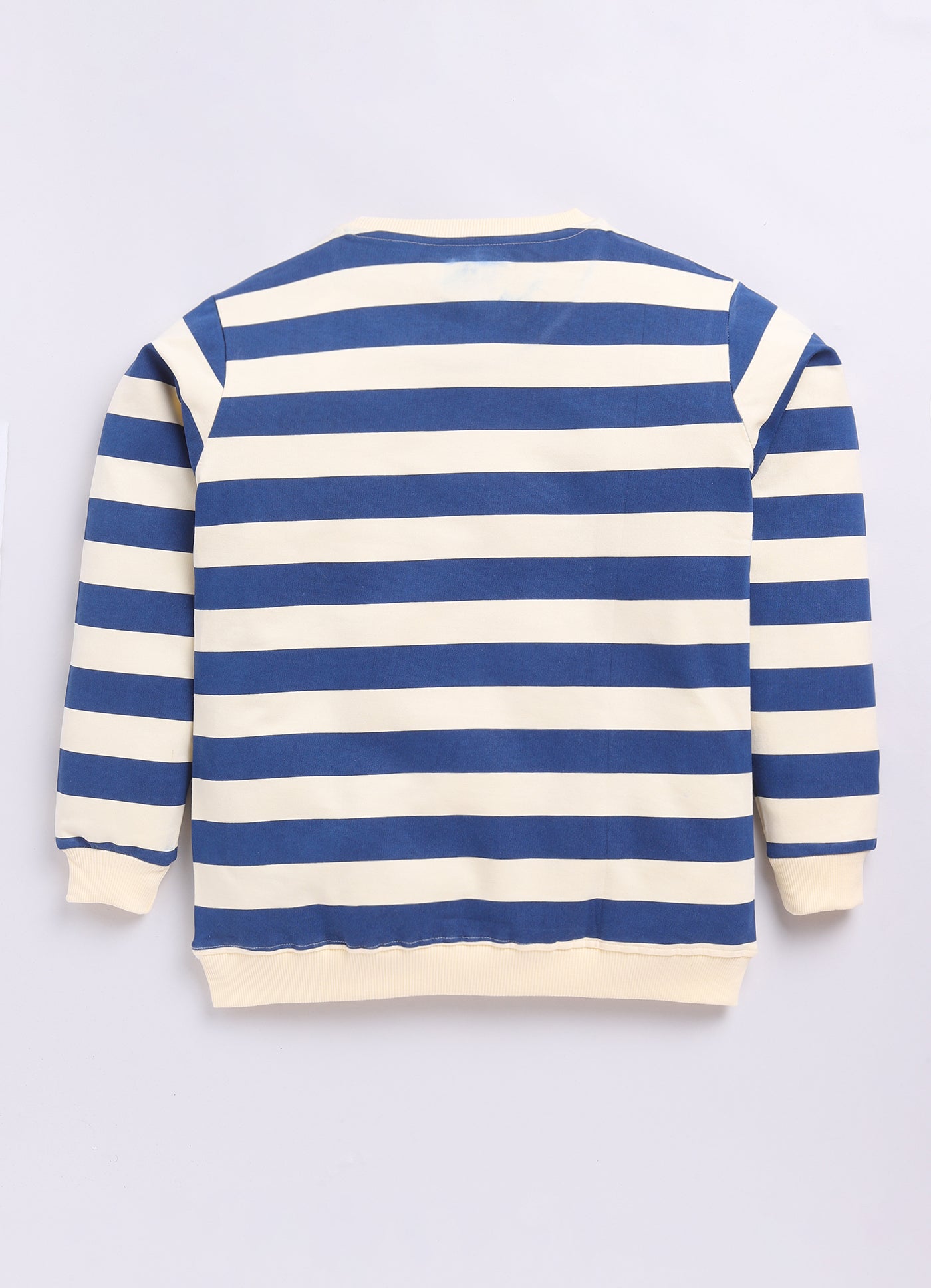 LIL KNOTS Printed Pure Cotton Boy Round Neck Sweatshirt 8-14Y