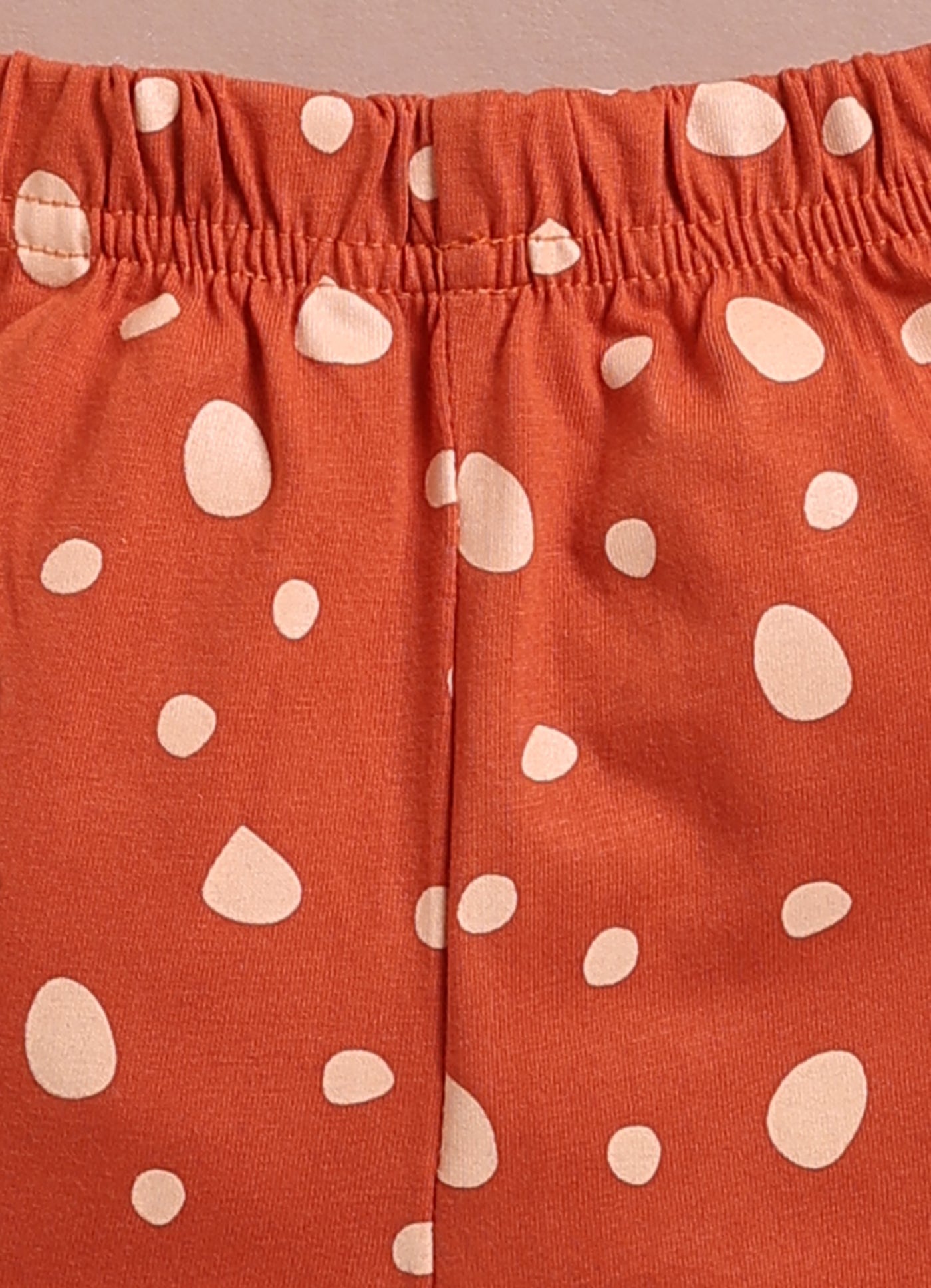LIL KNOTS Printed Pure Cotton Boy Round Neck Top Bottom Set