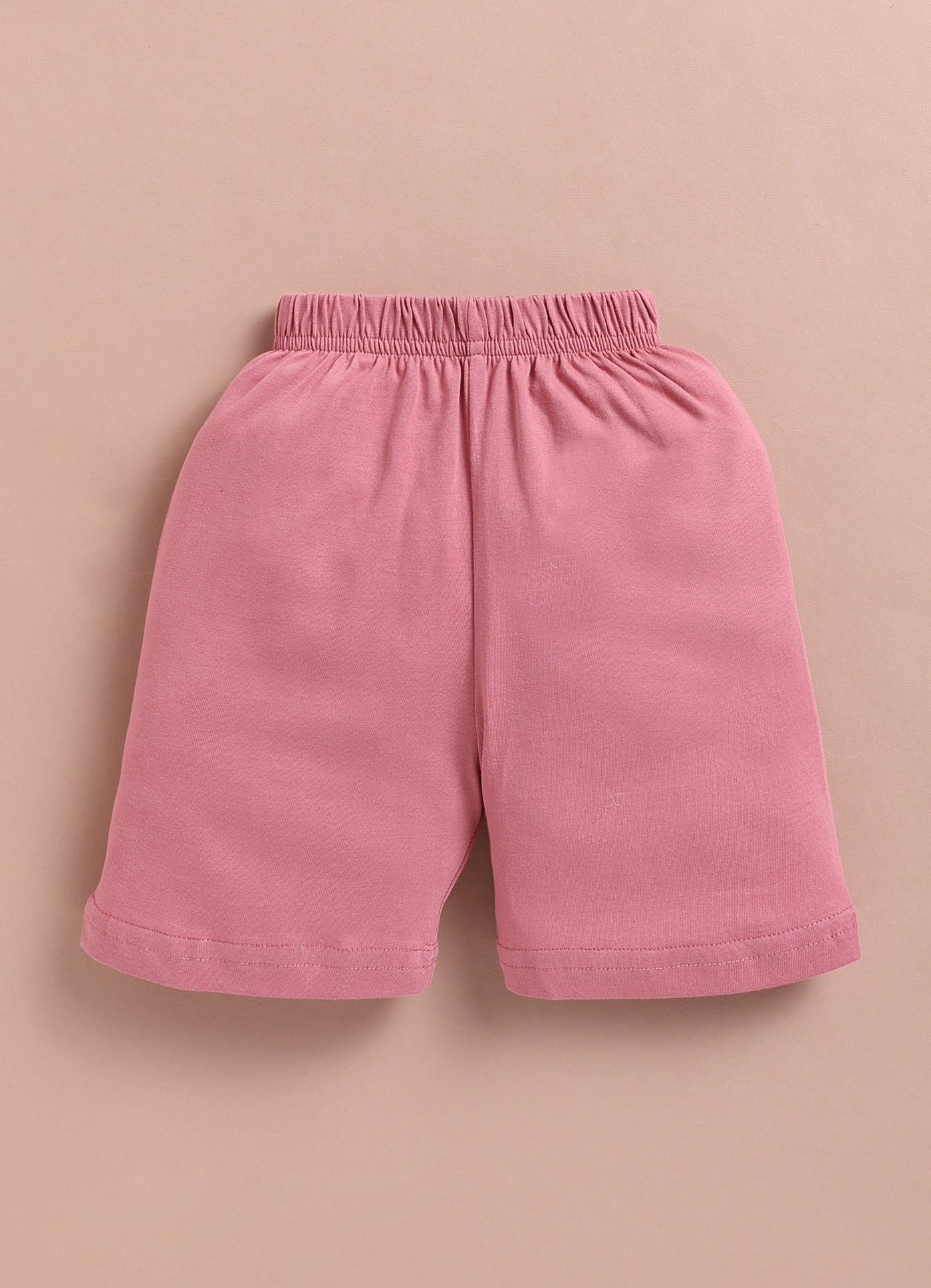 LIL KNOTS Printed Pure Cotton Boy Round Neck Top Bottom Set
