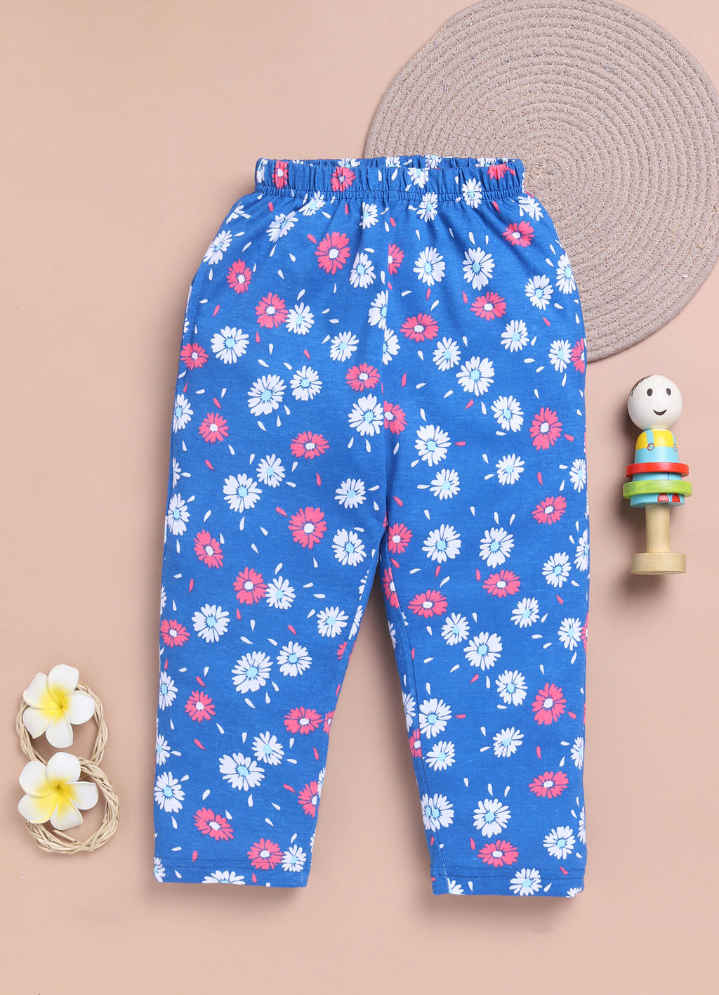 LIL KNOTS Printed Pure Cotton Unisex Pyjama