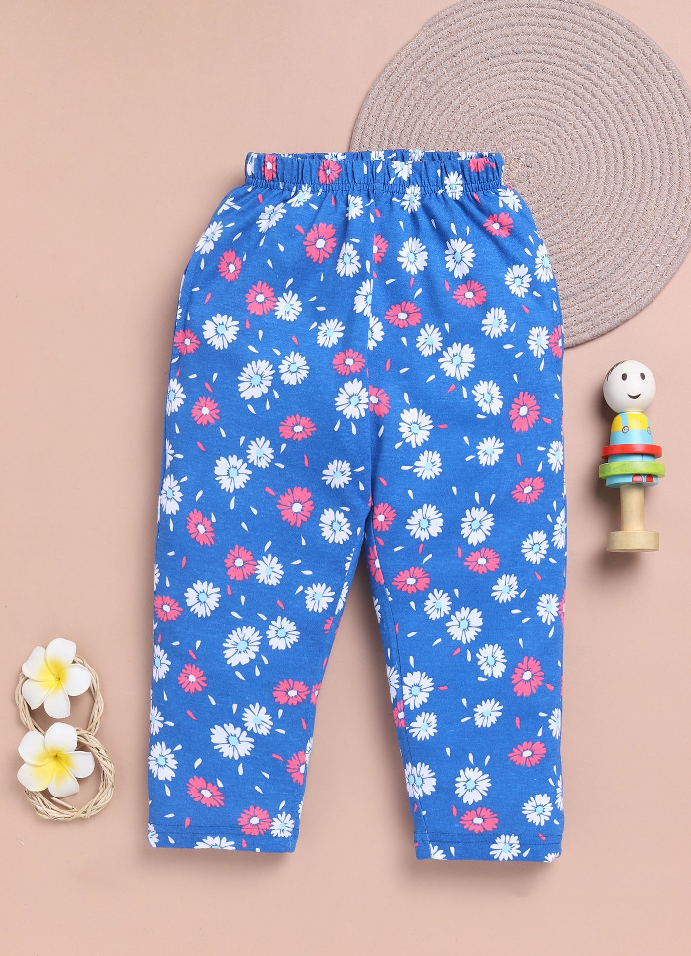 LIL KNOTS Printed Pure Cotton Unisex Pyjama