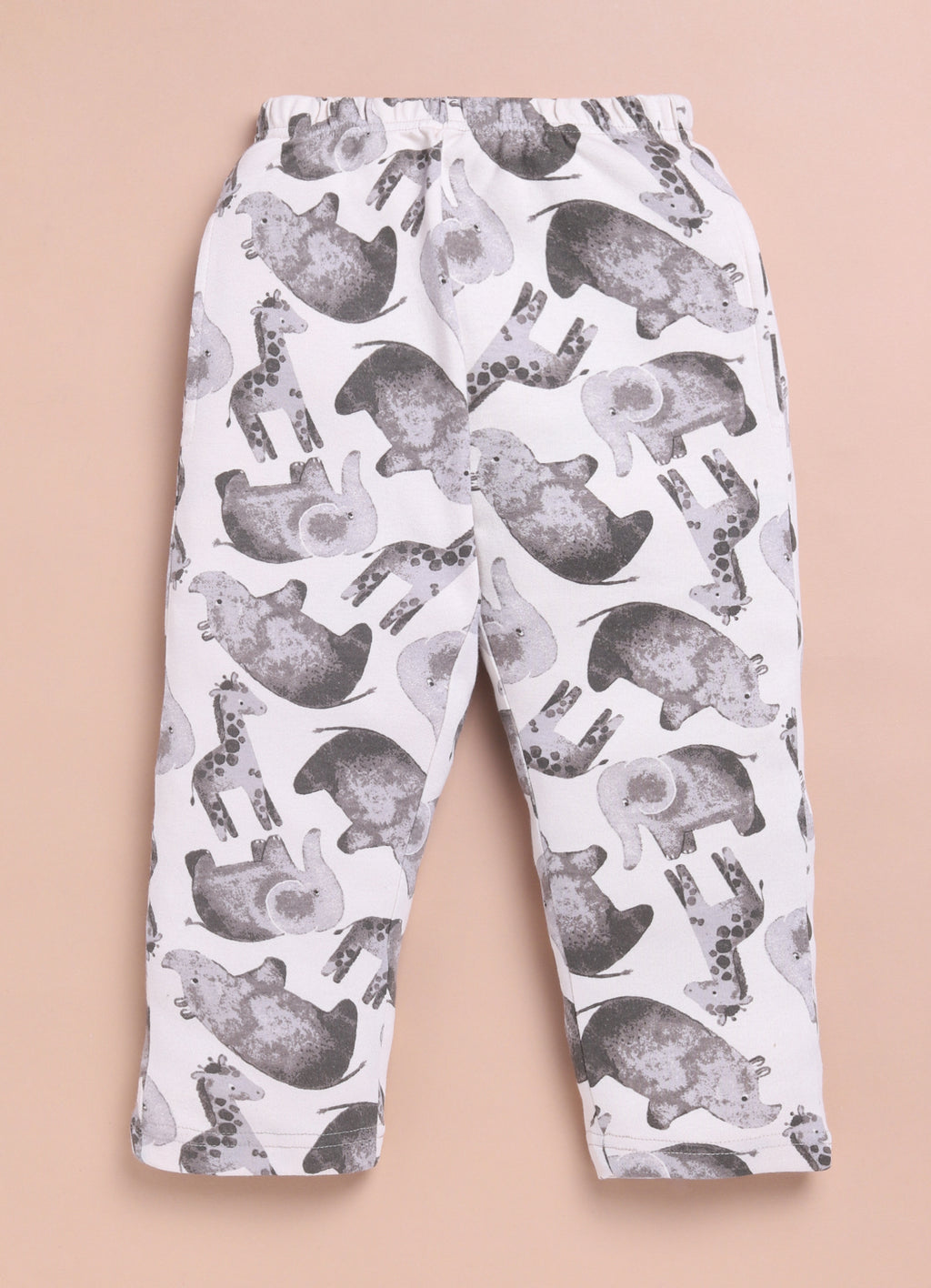 LIL KNOTS Printed Pure Cotton Unisex Pyjama