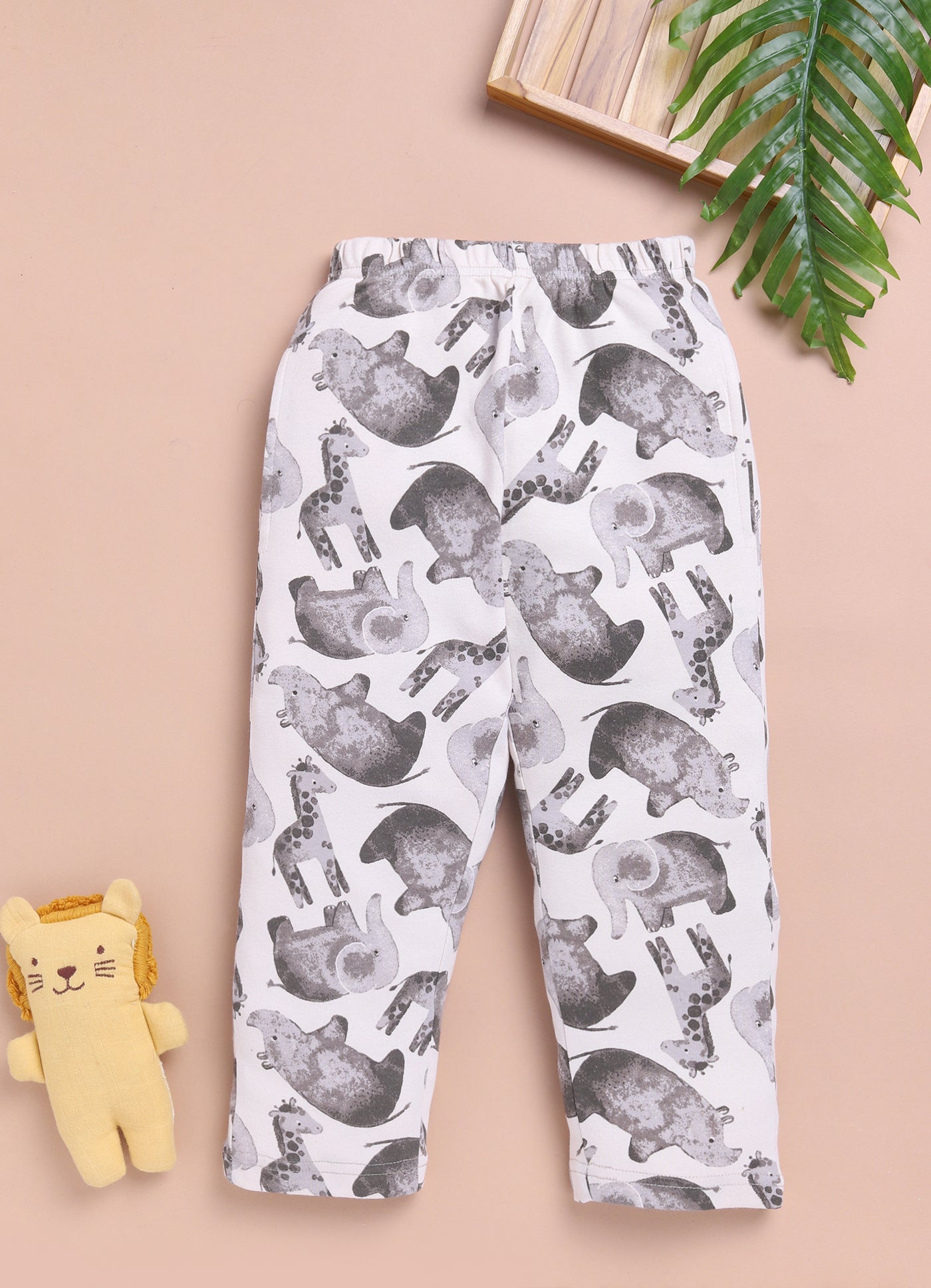 LIL KNOTS Printed Pure Cotton Unisex Pyjama