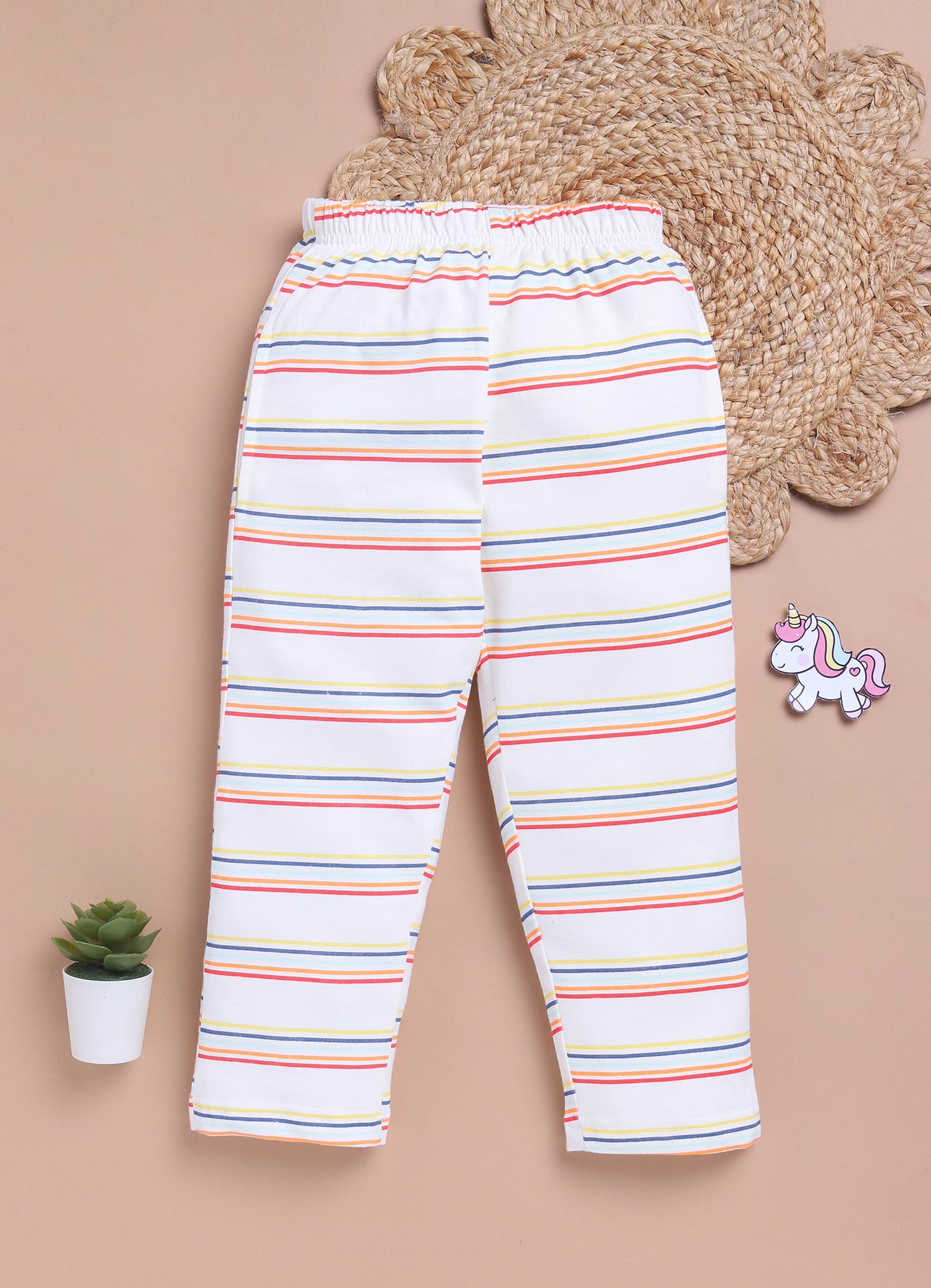 LIL KNOTS Printed Pure Cotton Unisex Pyjama
