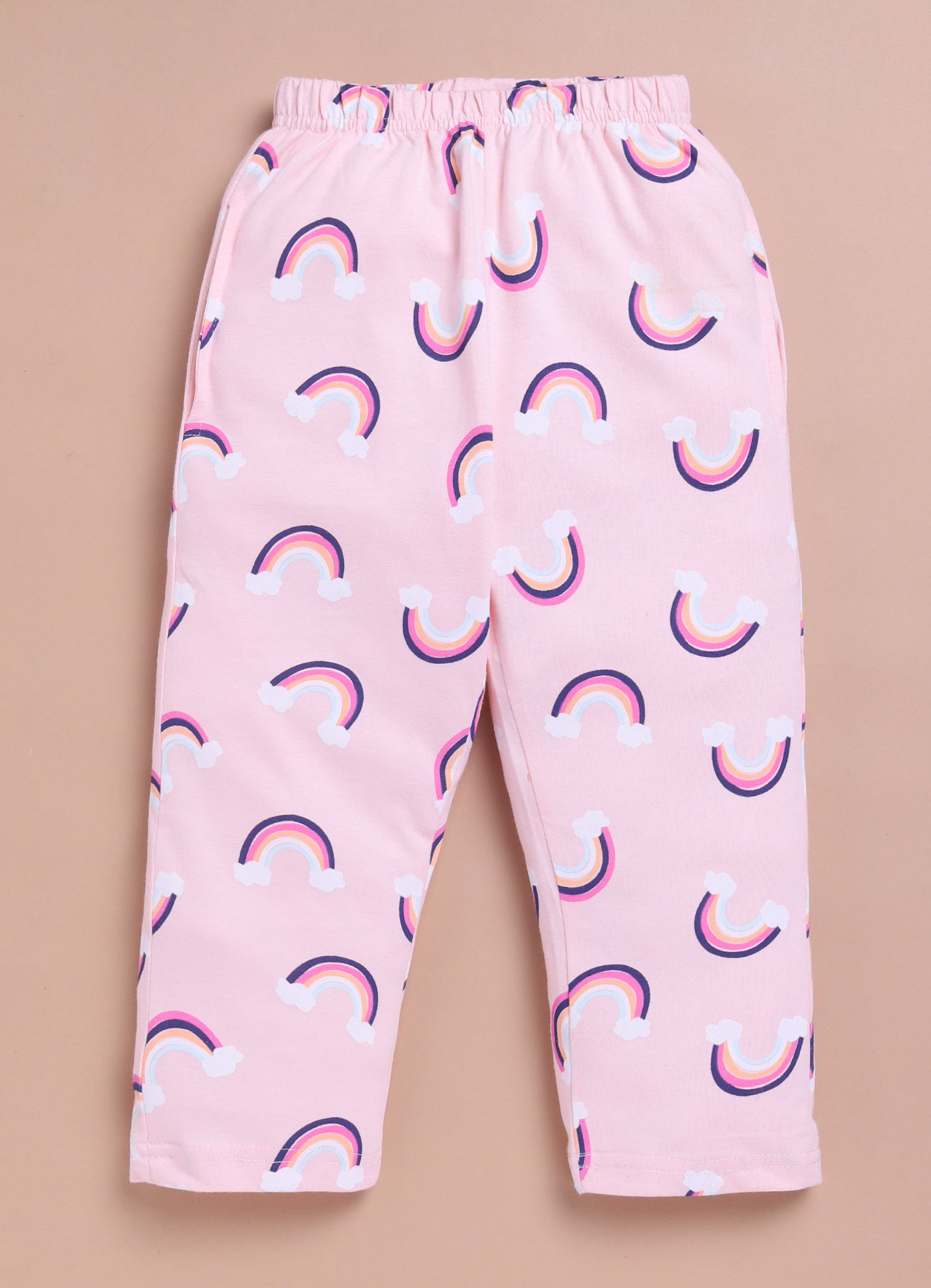 LIL KNOTS Printed Pure Cotton Unisex Pyjama