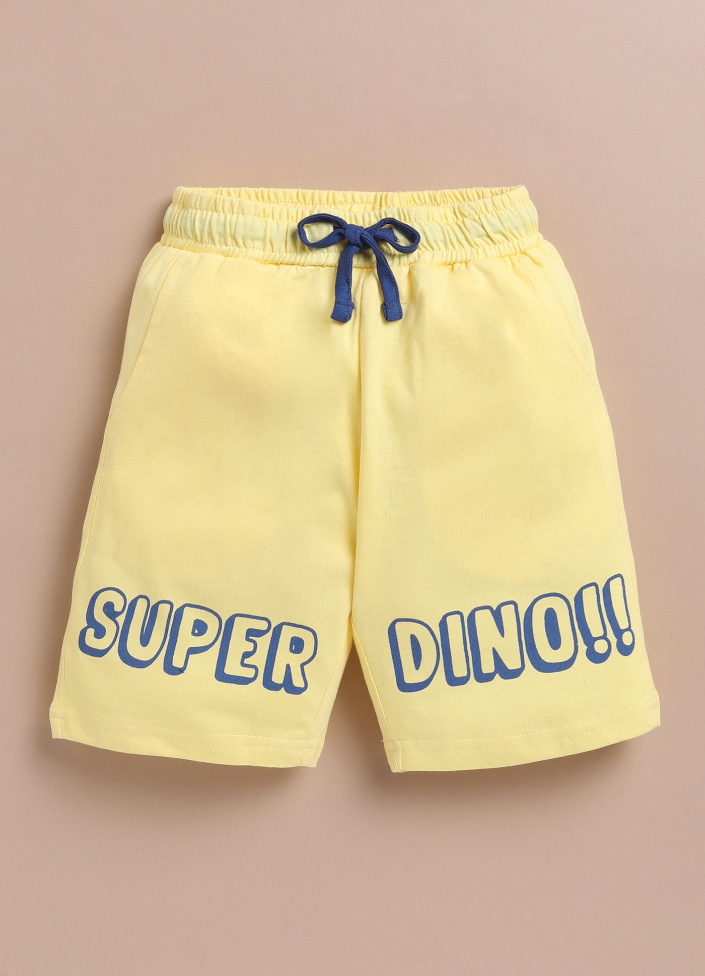 LIL KNOTS Printed Pure Cotton Boy Round Neck Top Bottom Set