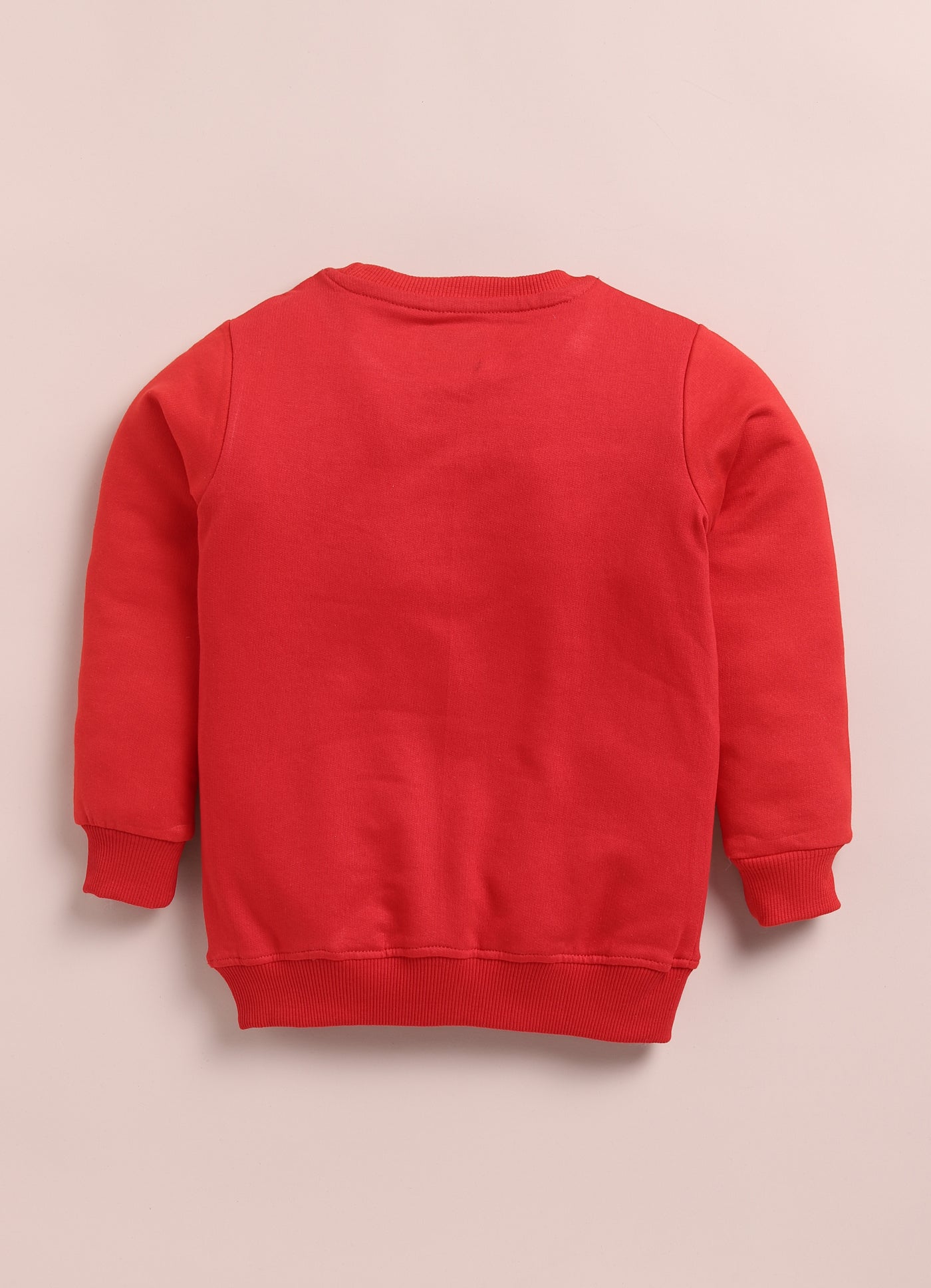LIL KNOTS Printed Pure Cotton Girl Round Neck Sweatshirt