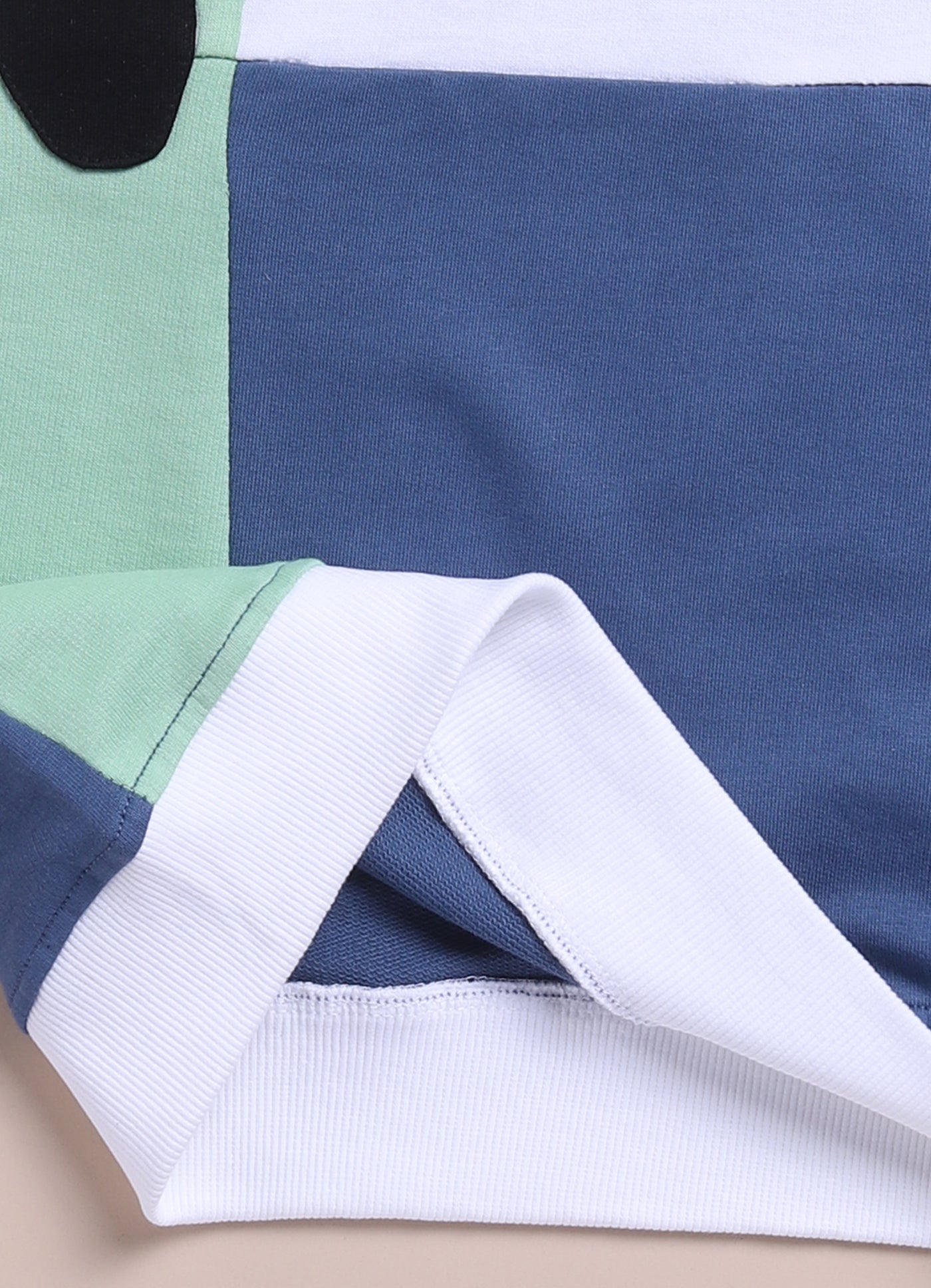 LIL KNOTS Printed Pure Cotton Boy Round Neck Sweatshirt
