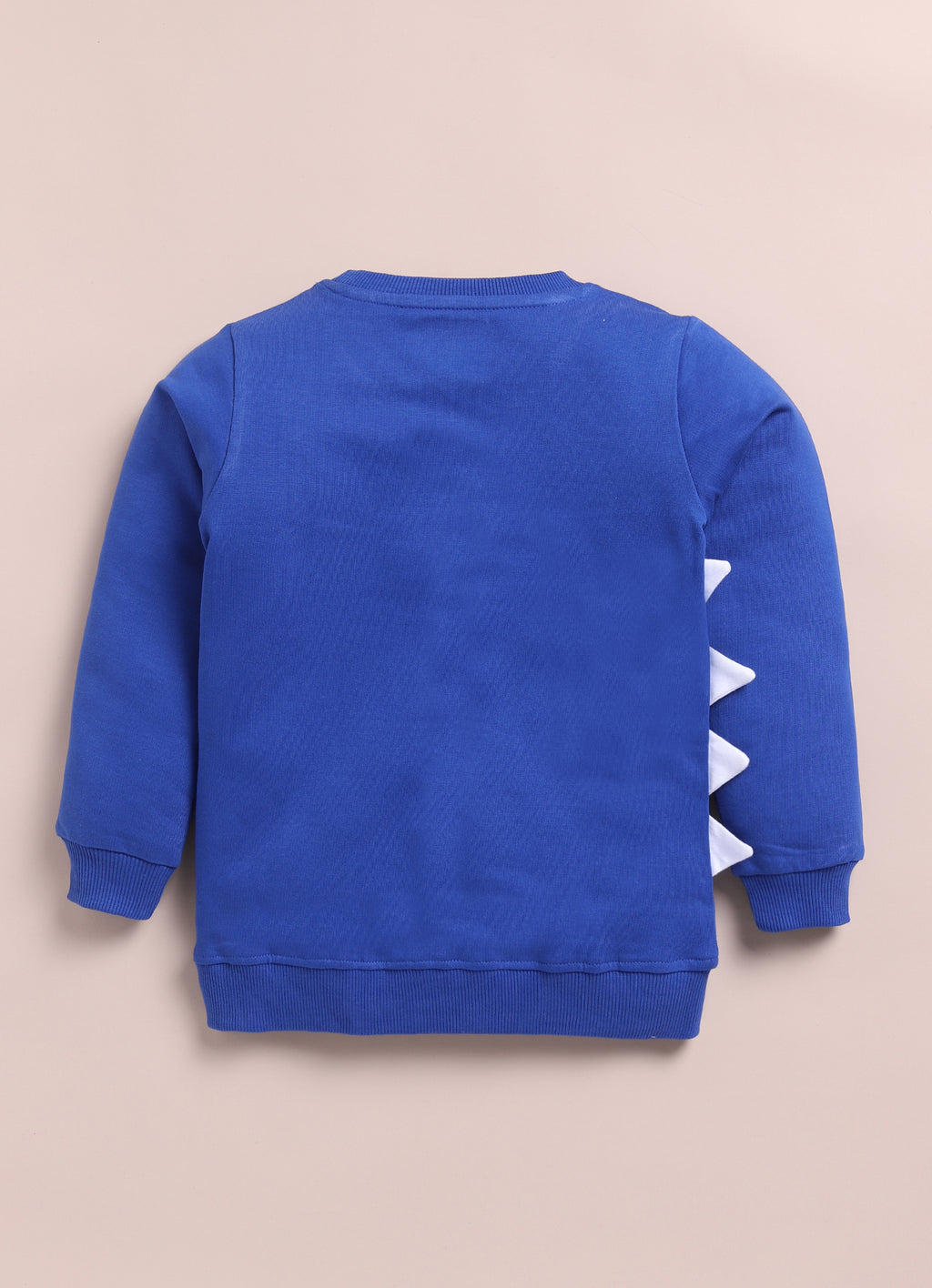 LIL KNOTS Printed Pure Cotton Boy Round Neck Sweatshirt