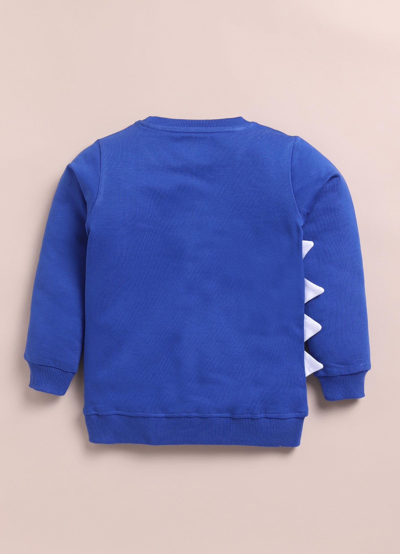 LIL KNOTS Printed Pure Cotton Boy Round Neck Sweatshirt