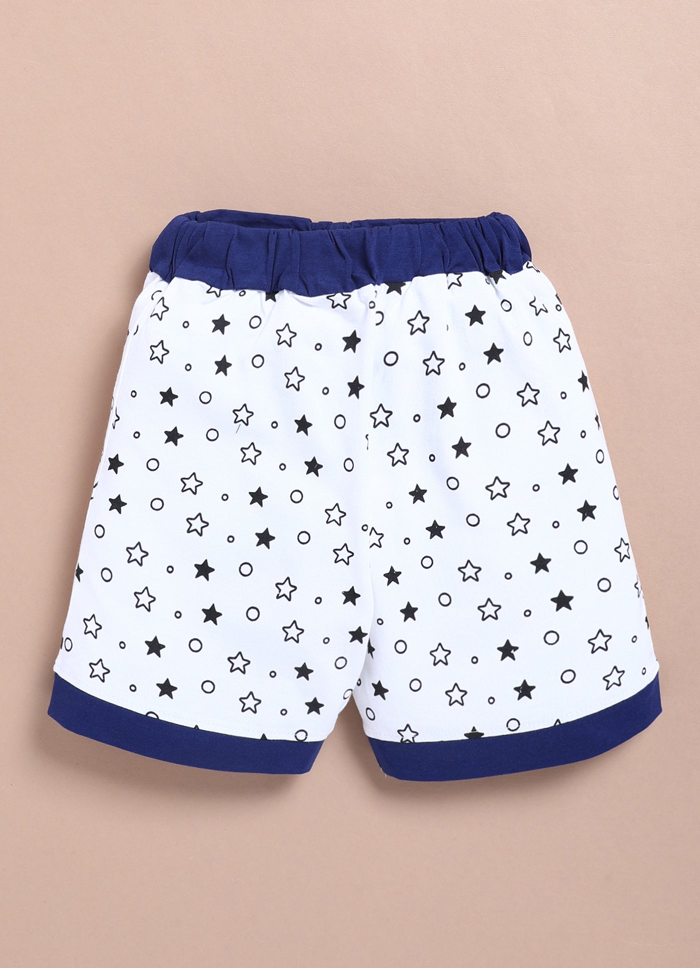 LIL KNOTS Printed Pure Cotton Girl Round Neck Top Bottom Set